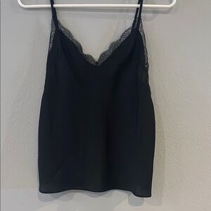 Elegant lace trip Victoria’s Secret tank top